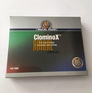 ClominoX 50mg 25tab Malay Tiger (кломид)