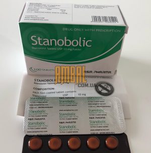 Stanobolic 10 mg Asia Pharma (станозолол)
