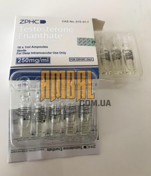 ZPHC Testosterone Enanthate U.S.P 1ml 250mg