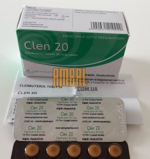 Clen 20mg/tablet Asia Pharma