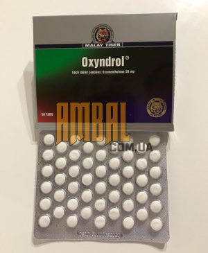 Oxyndrol 50mg 50tab Malay Tiger