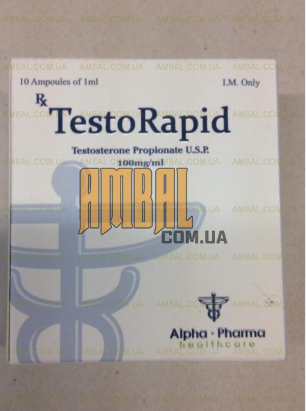 Testo Rapid 100mg Alpha Pharma