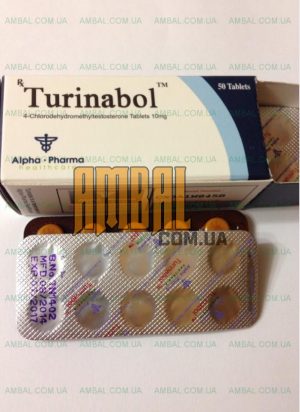 Turinabol 50tabl 10mg Alpha Pharma