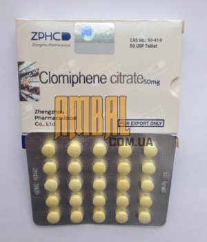 ZPHC Clomiphene citrate 50mg