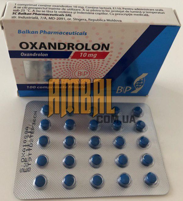Oxandrolon 100tab 10mg Balkan